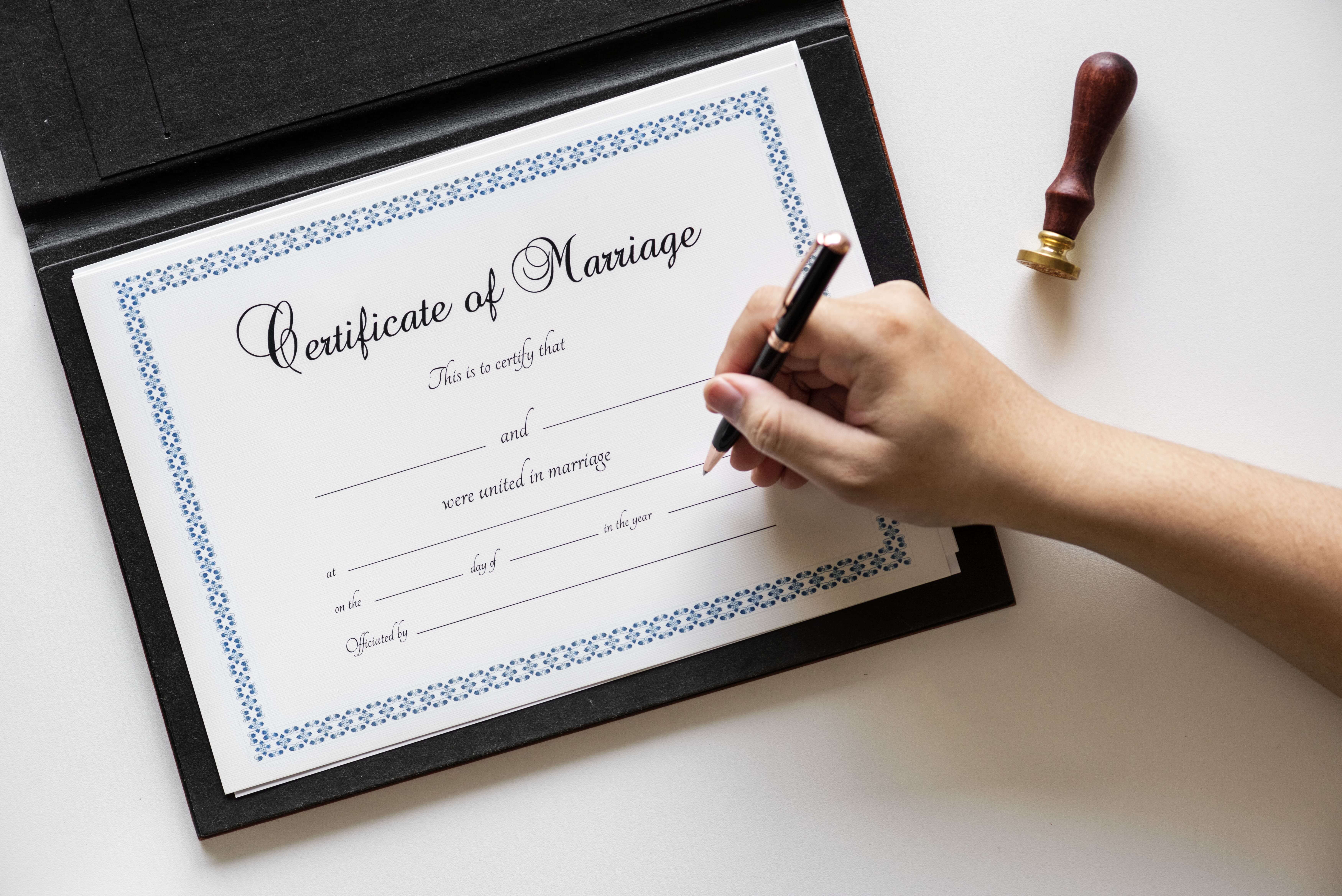 How to get a Marriage Certificate?